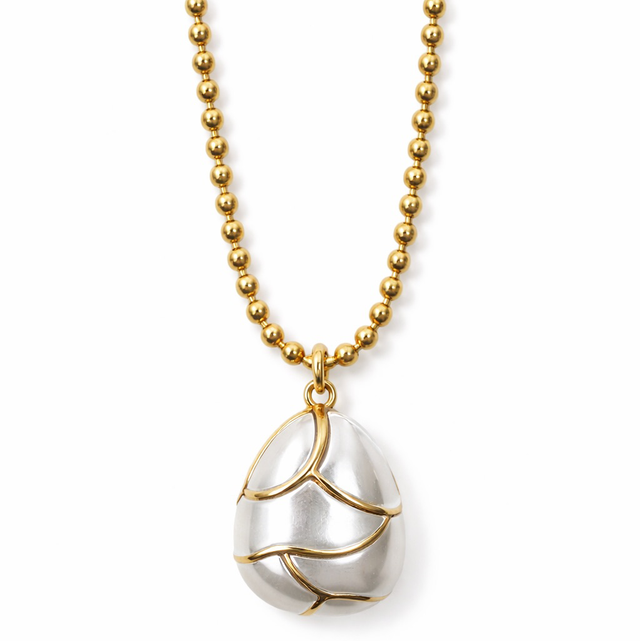 Cadena acero dorado Terra 