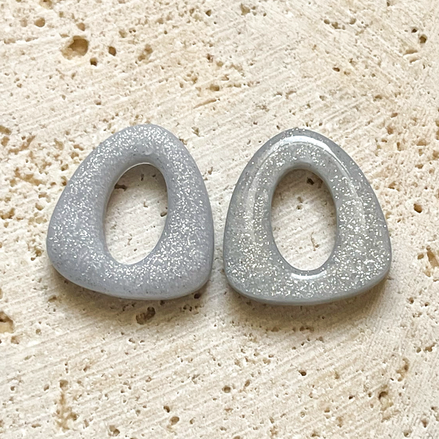 Elaya l Pampille Réversible - Argent