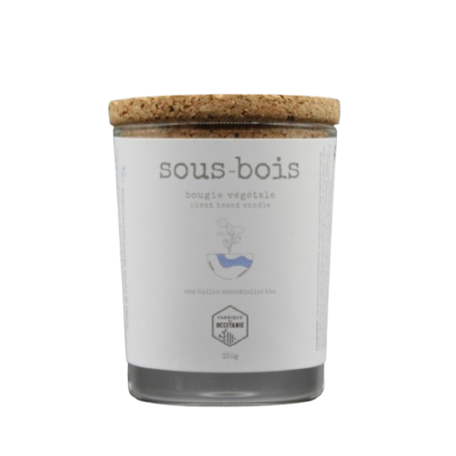 Bougie naturelle Sous-Bois