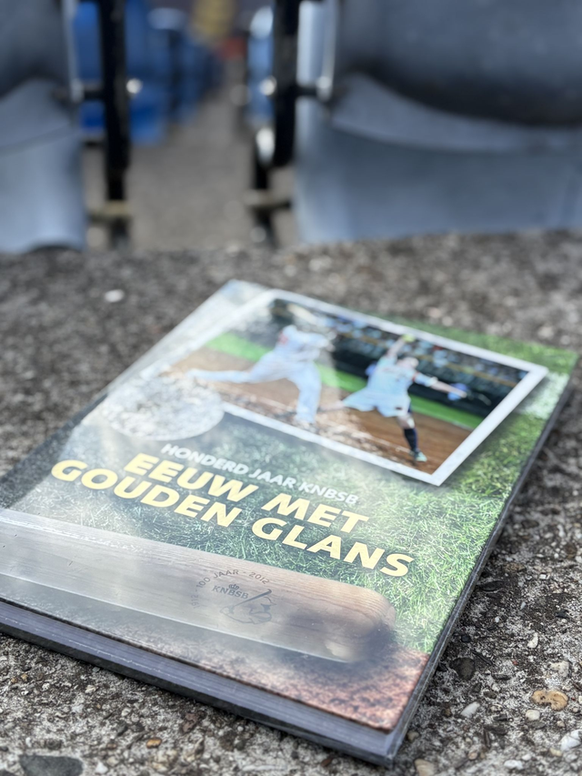 KNBSB honkbalboek 100 jaar KNBSB