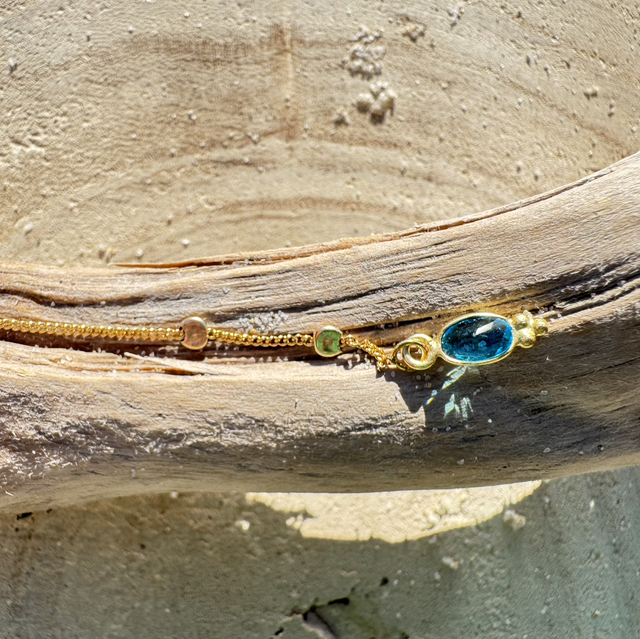 Boucles d&#039;oreille Chaîne Quartz