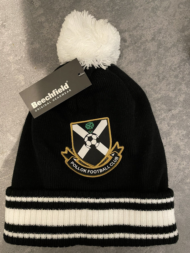 Pollok FC Bobble Hats