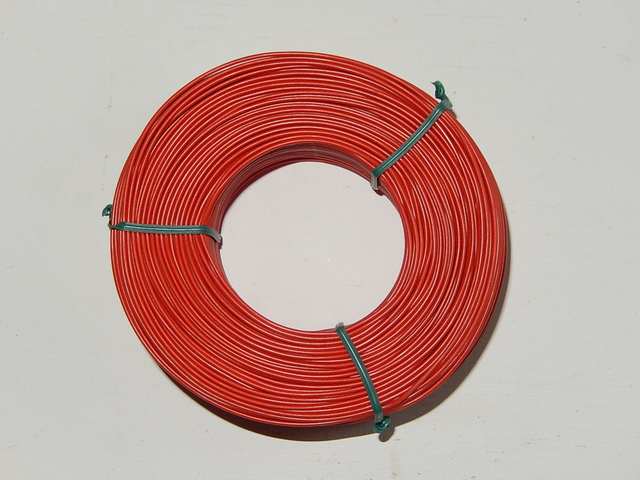 câble souple rouge rot 100 ml 0,14mm² Herkat 3671