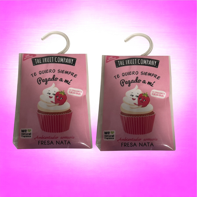 Désodorisant armoire fraise&amp;chantilly X2