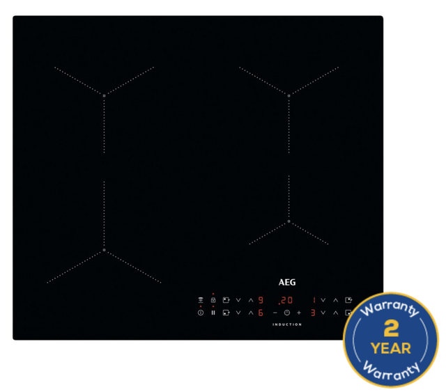 AEG ILB64334CB 59cm Induction Hob - Black