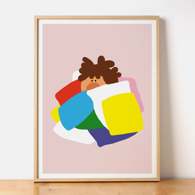 Coucoussins - Affiche 30x40 cm