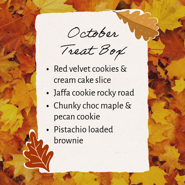 October Treat Box (Postal Delivery)
