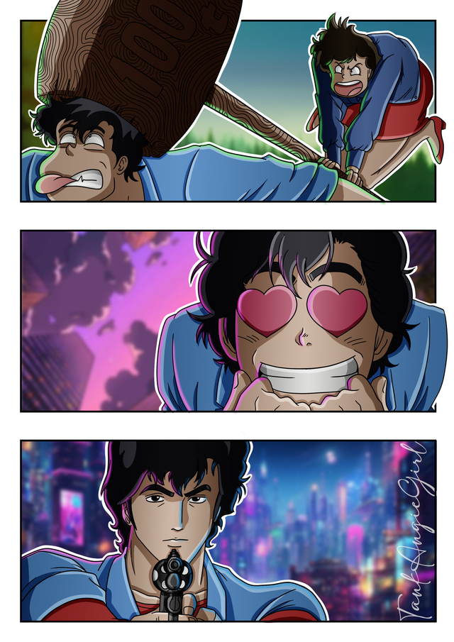 Planche Nicky Larson