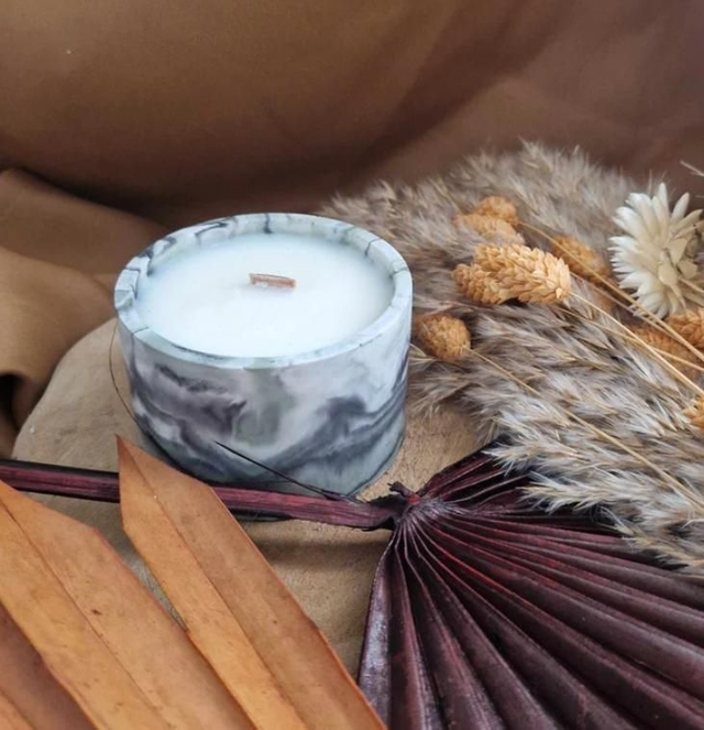 Bougie rechargeable Jardin tropical