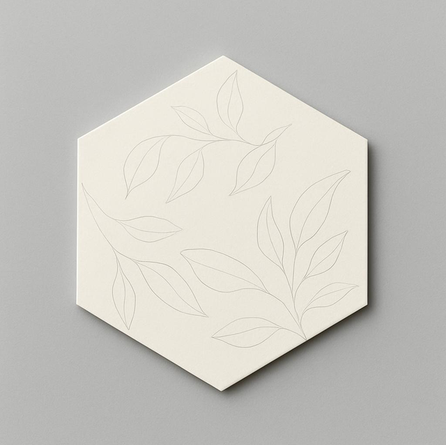 JESMONITE HEXAGONAL COASTER