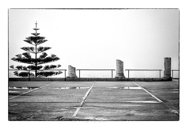 Ruines de colonnes à Carthage