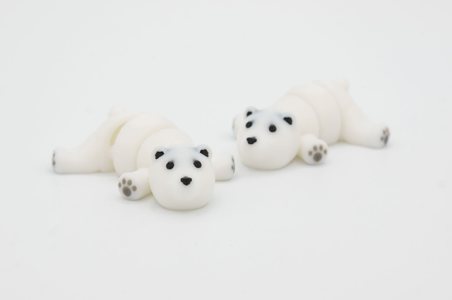 Ours polaire flexible miniature