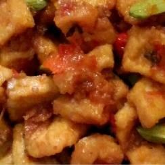 Sambal Goreng tahu Peteh