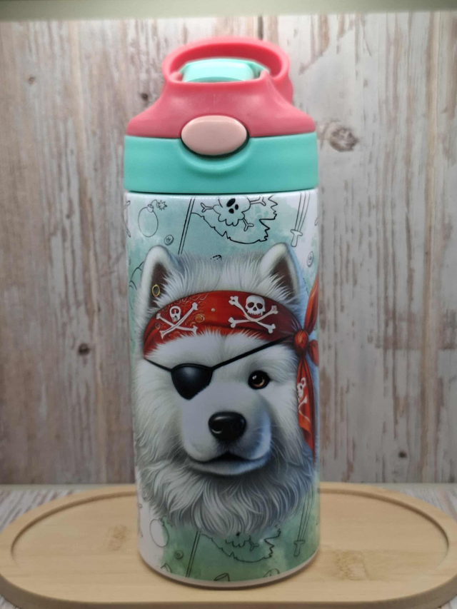Gourde 350 ml samoyède pirate