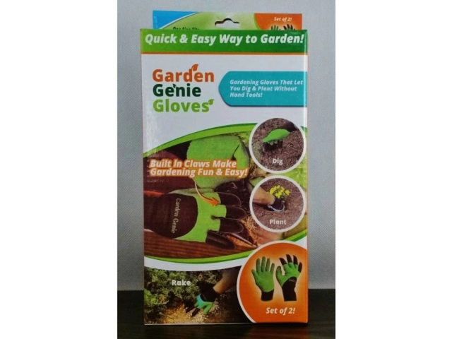 gants de jardin avec 4 griffes intégrées