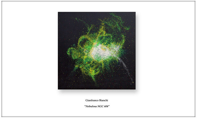 Litografia "Nebulosa NGC604"
