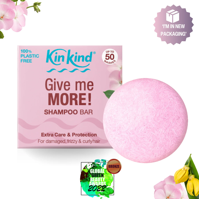 Give me MORE! Shampoo Bar for Damaged, Frizzy & Curly Hair