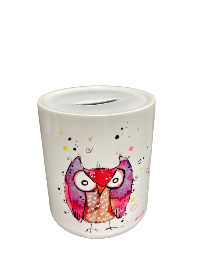 Spardose "Angry Eule"