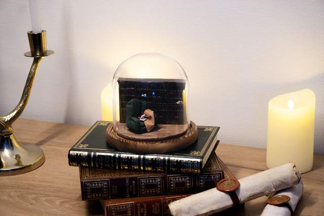 Diorama “La Bibliothèque Enchantée”