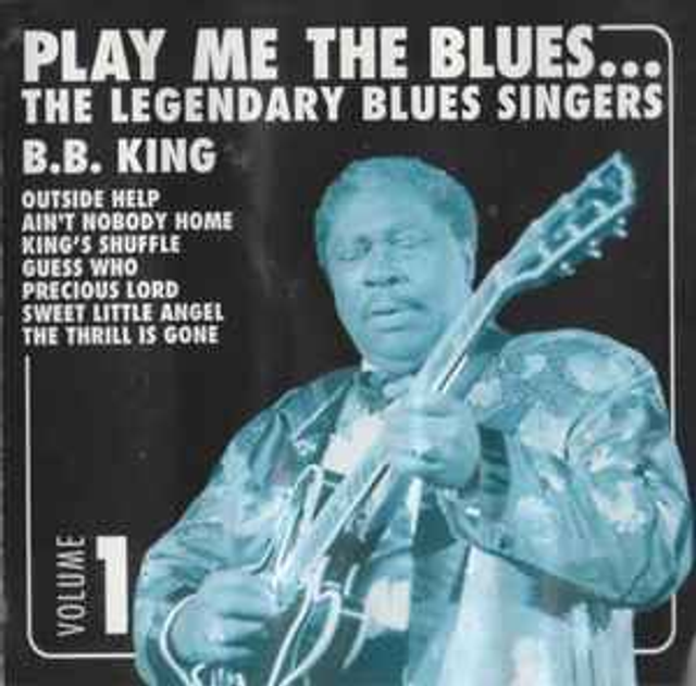 B.B. King ‎– Play Me The Blues... The Legendary Blues Singers (Volume 1) Audio CD