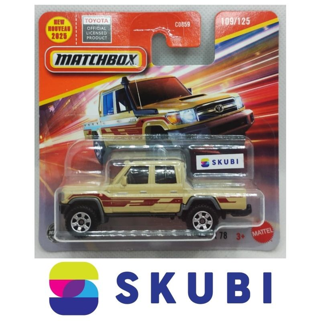 2017 Toyota Landcruiser 78 Matchbox 109/125