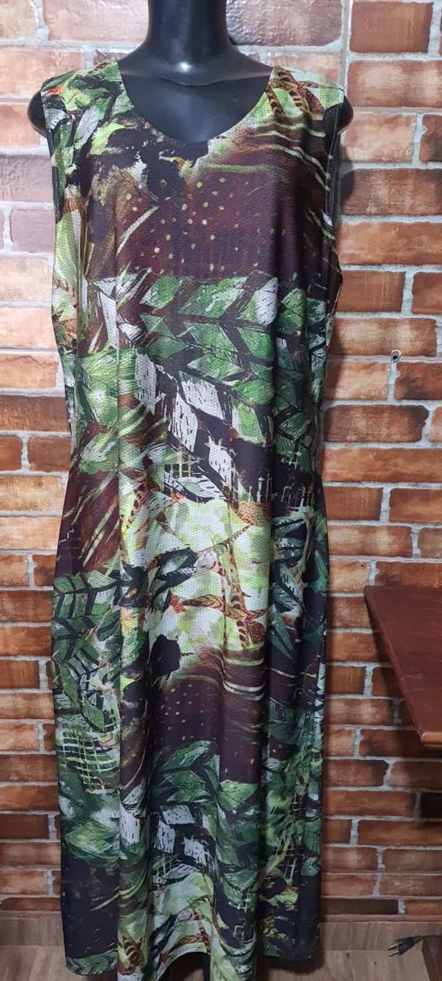 Vestido Longo Estampado T/EG