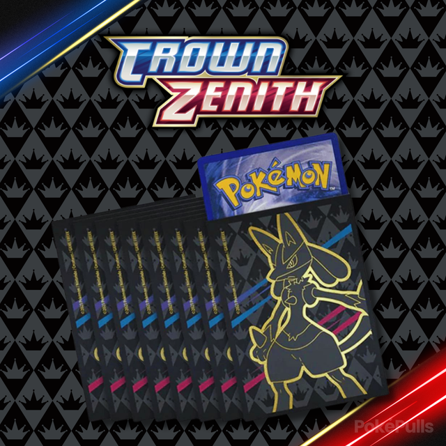 Pokémon TCG: Crown Zenith Sleeves - Lucario (65kpl)