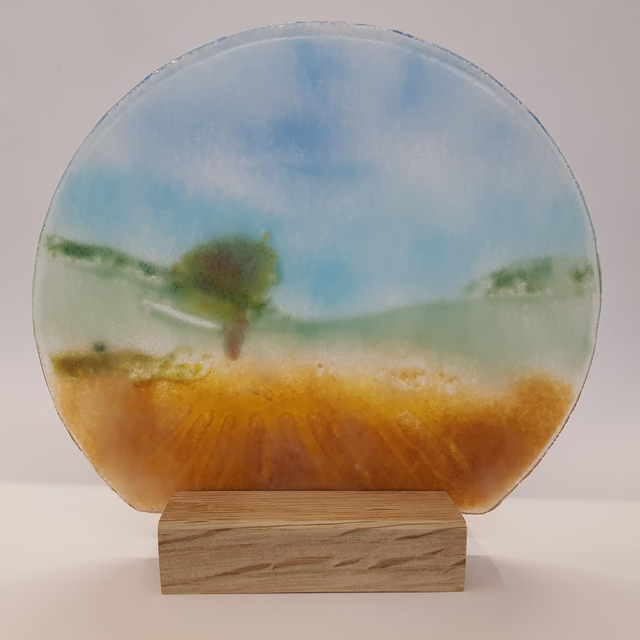N glass landscape (double sided)