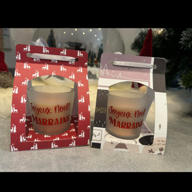 Bougie personnalisée 