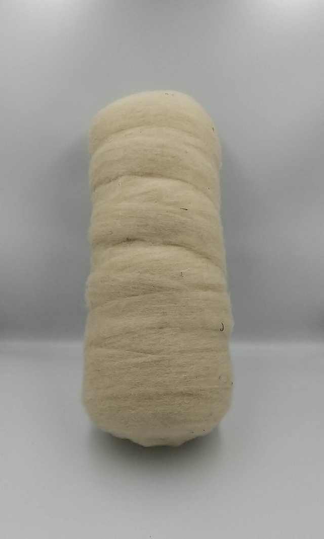 Nappe cardée - ruban  (écru)