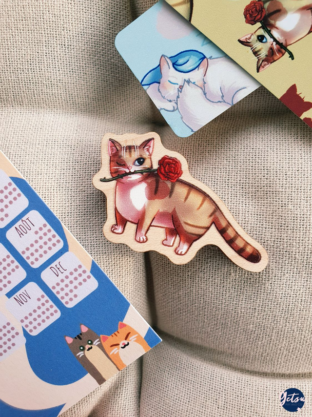 Pin&#039;s de février