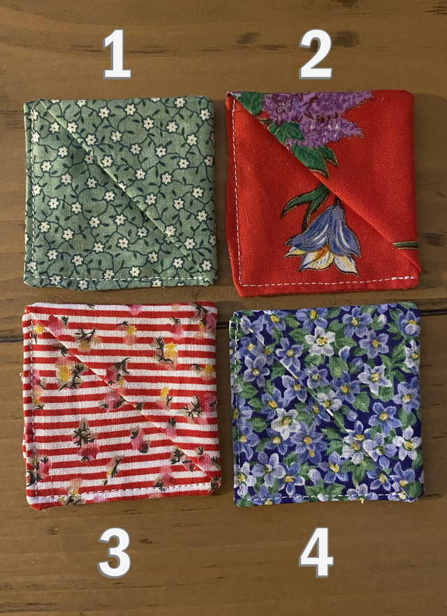 Bookmarkers Square 'Flowers' Number 1