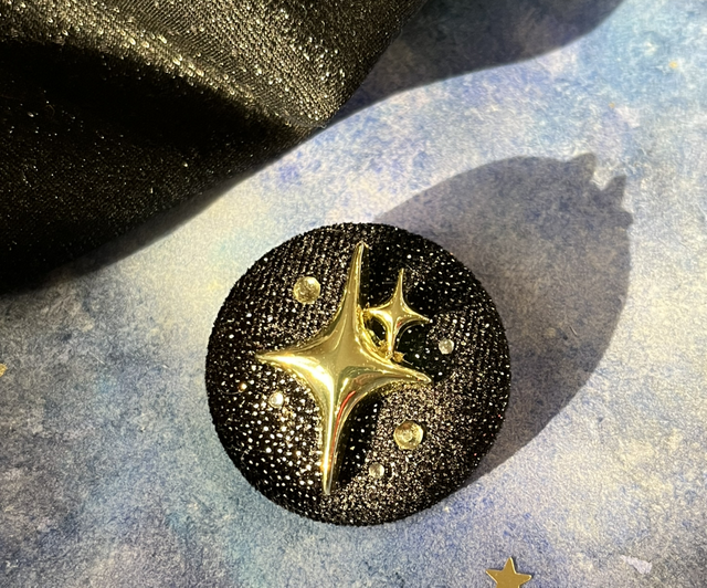 Broche nuit étoilée