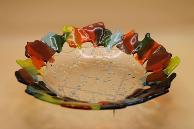 10" Large Colourful Fruit Bowl