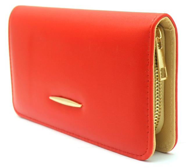 Porte-feuille rouge
