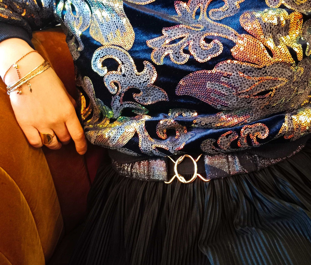 La ceinture élastique - GLITTER