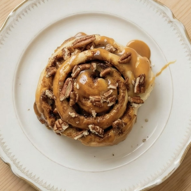 Cinnamon Roll Pécan Caramel 