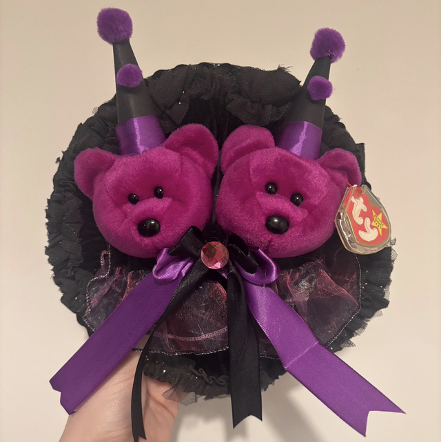 Beau and Beryl - Purple Twins 