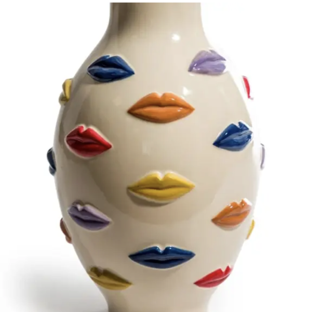 Large Multi Lips Vase