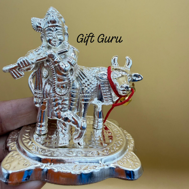 German silver Krishna 