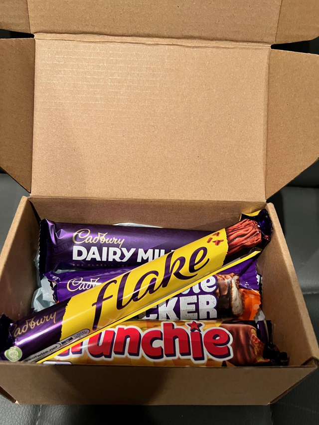 small box of chocolate
