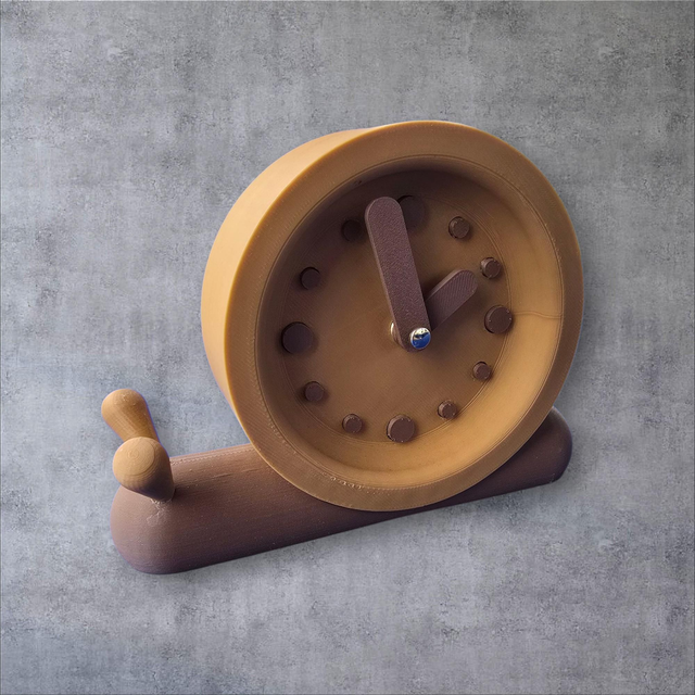 Horloge escargot