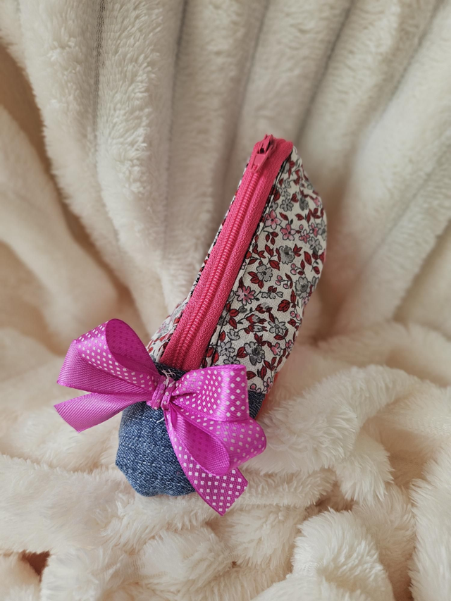 Pochette ballerine "fleurs "