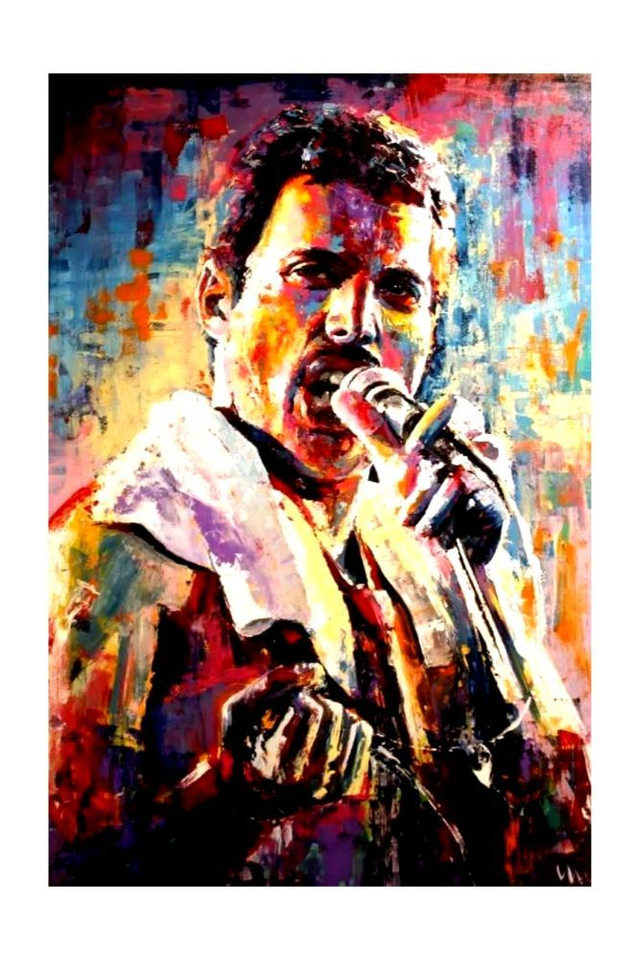 Freddie Mercury Music Queen Art Print