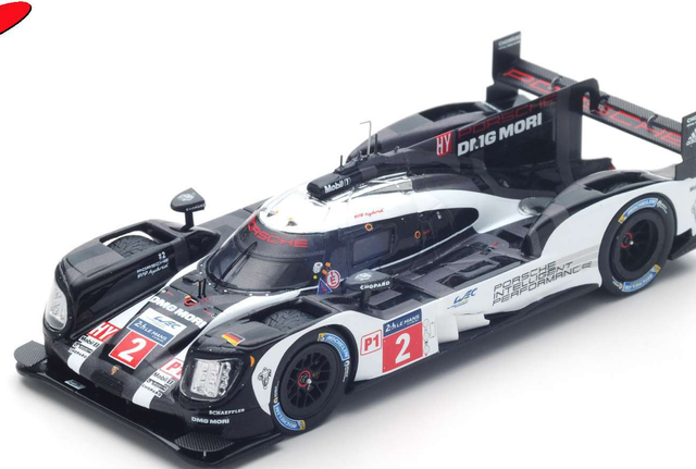 Porsche 919 winner Le Mans 2016 N. Jani R. Dumas M. Lieb Spark 1:43