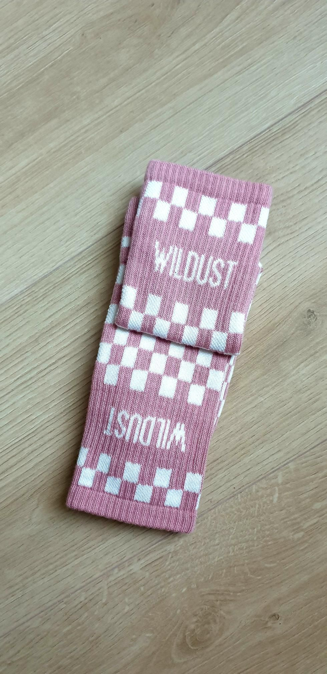 Chaussettes - CHEKERBOARD PINK