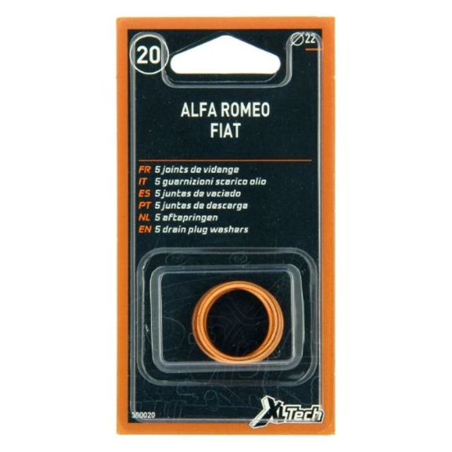 5 Joints CUFA Diamètre 22 mm, spécial Alfa Romeo Fiat