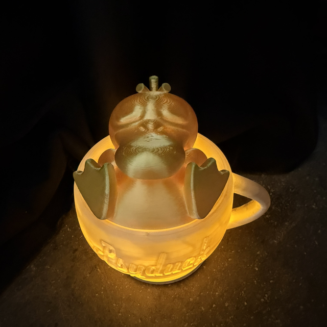 Fanart pla effetto multicolor o glitter