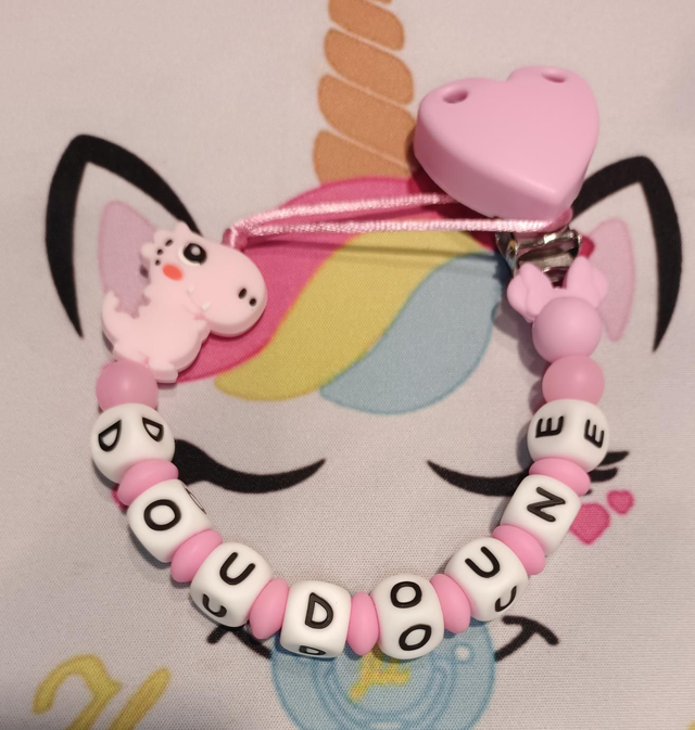 Attache Tétine Dinosaure 