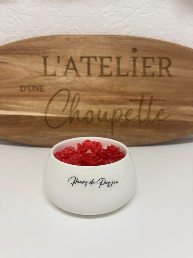 BOUGIE "FLEURS DE PASSION"